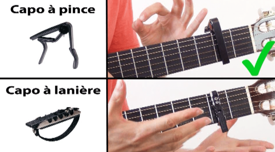 A quoi sert un capodastre et comment le mettre sur une guitare