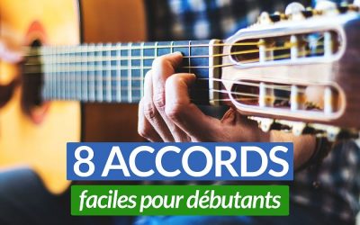 Apprenez les 8 principaux accords de guitare faciles pour débutants