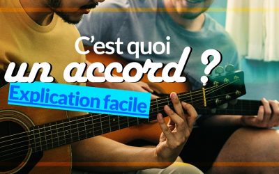 Comprendre facilement la composition d’un accord de guitare