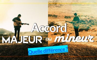 Accord majeur ou accord mineur : quelle différence à la guitare ?