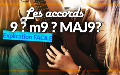 Comment jouer un accord 9, m9 et MAJ9 à la guitare ?