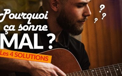 Comment bien faire sonner les accords de guitare – 4 conseils faciles pour bien jouer