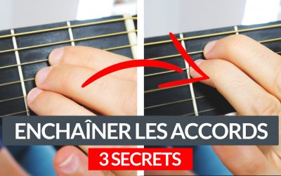 Enchaîner les accords de guitare plus facilement